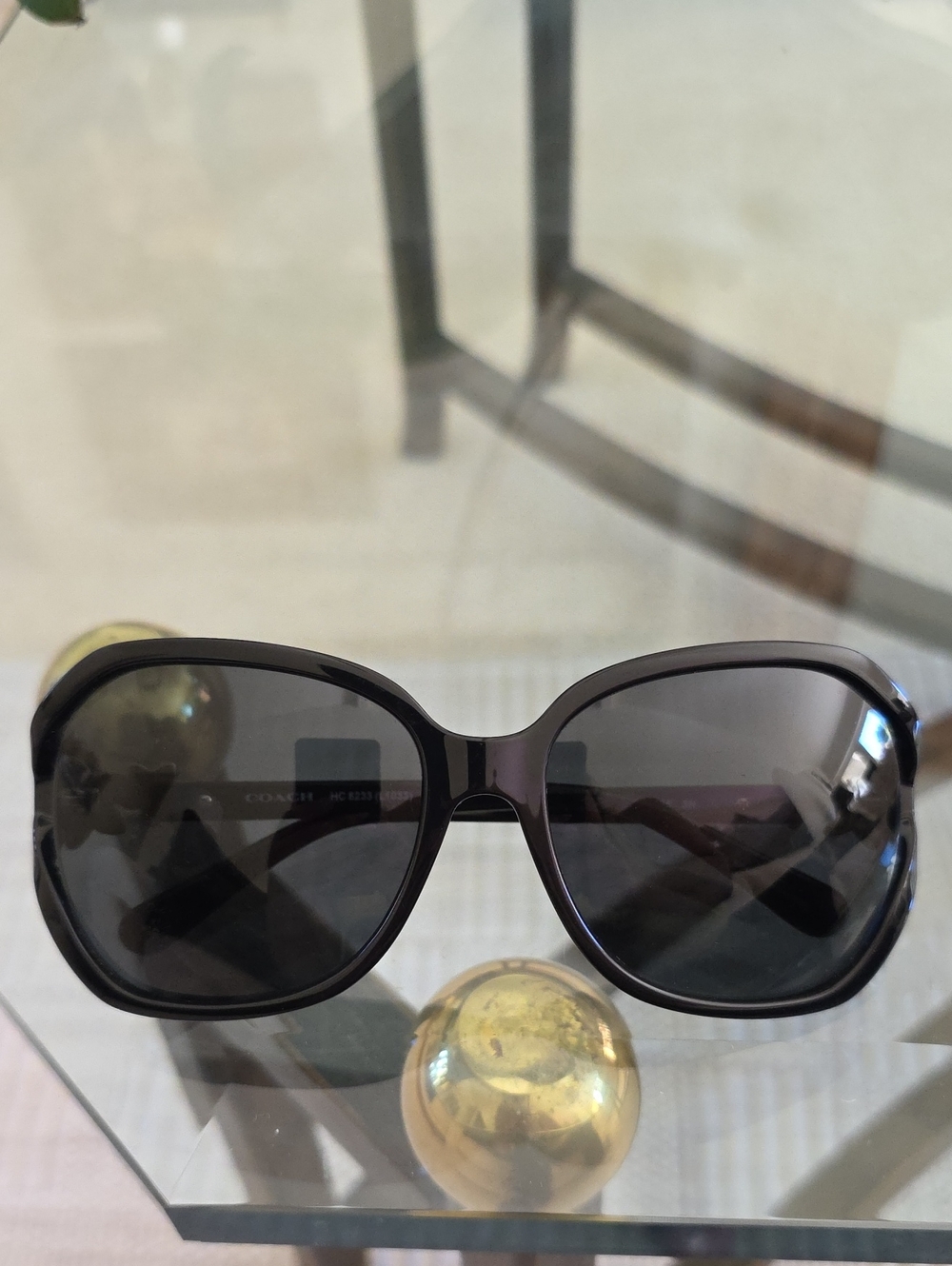 Coach Hc 8233 L1033 59-17 Has Light Scraches
